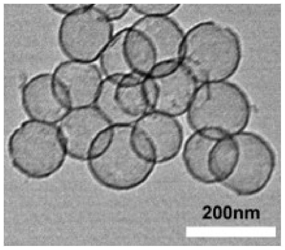 Iron-nitrogen doped hollow porous carbon material and preparation method thereof