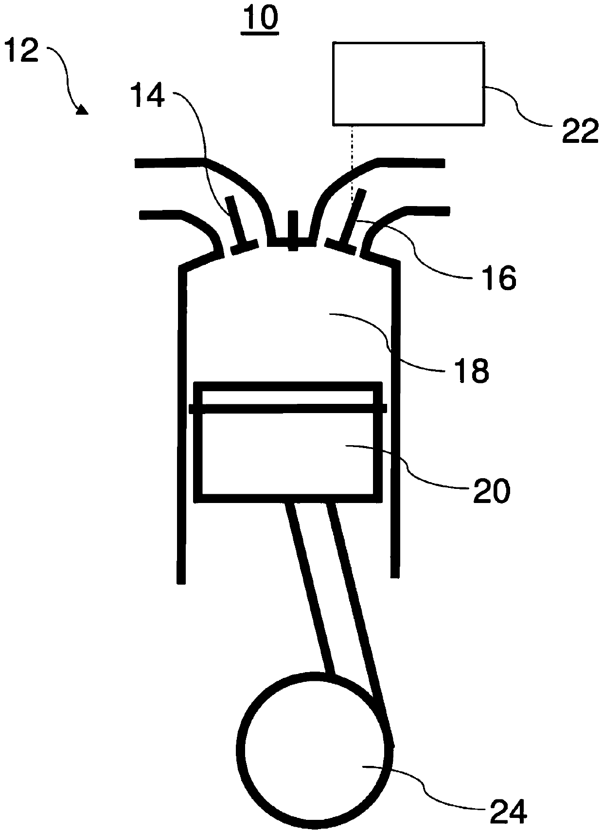 Method for braking internal combustion engine