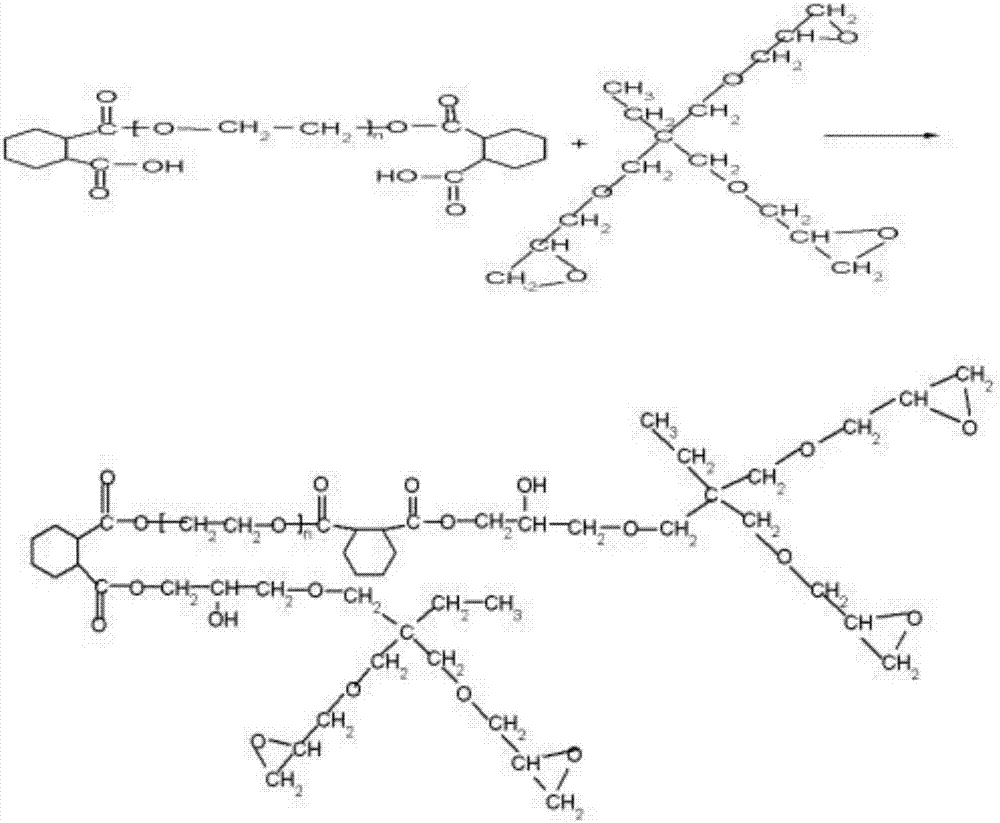 Nonionic epoxy active emulsifier, preparation method of nonionic epoxy active emulsifier and waterborne epoxy resin emulsion