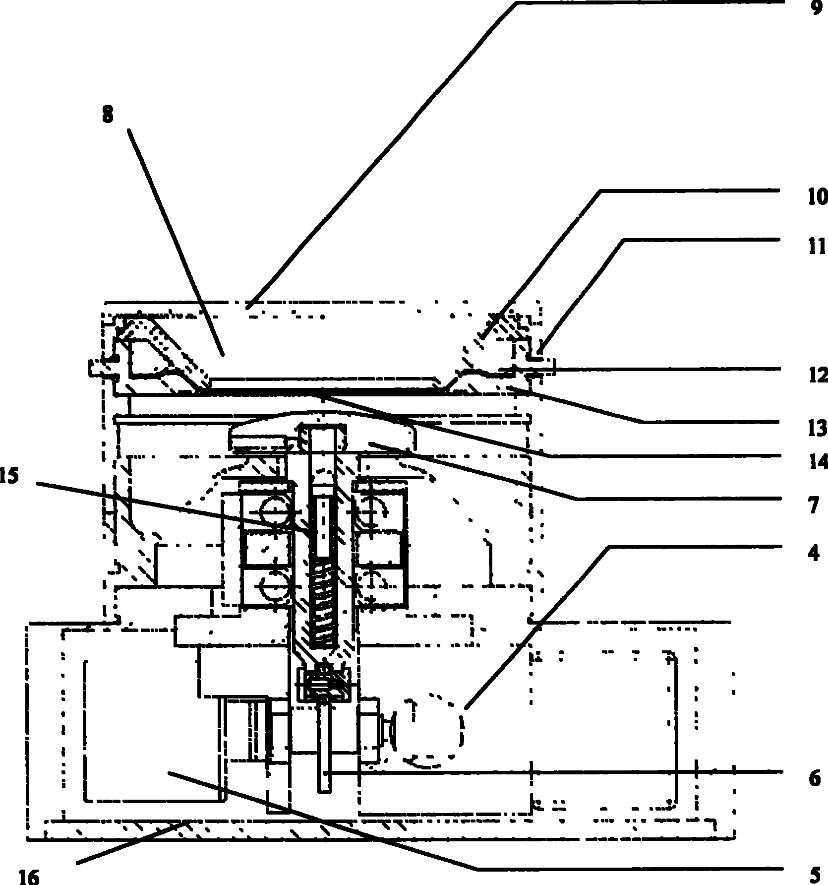 Experimental apparatus for loading cell through digital controlled mechanical strain