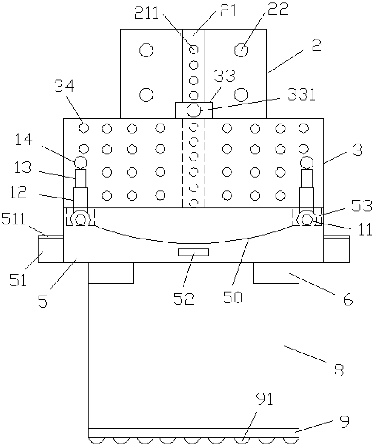 Domestic multifunctional wall-attached chair for room bathing