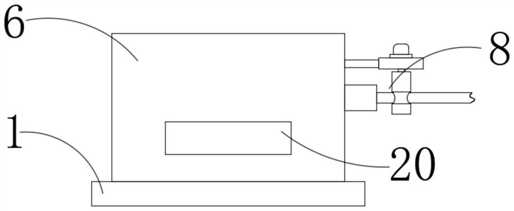 Full-automatic production device and production process for middle-buried rubber waterstop