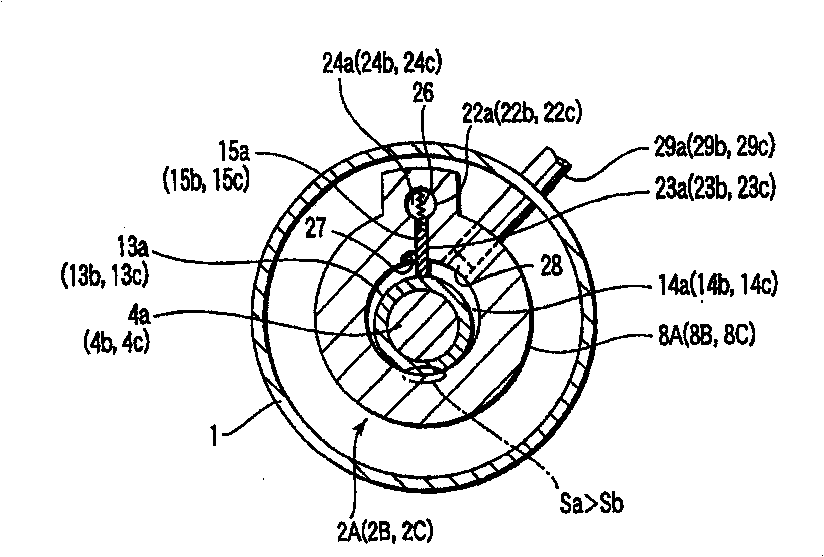 Multi-cylinder rotary compressor