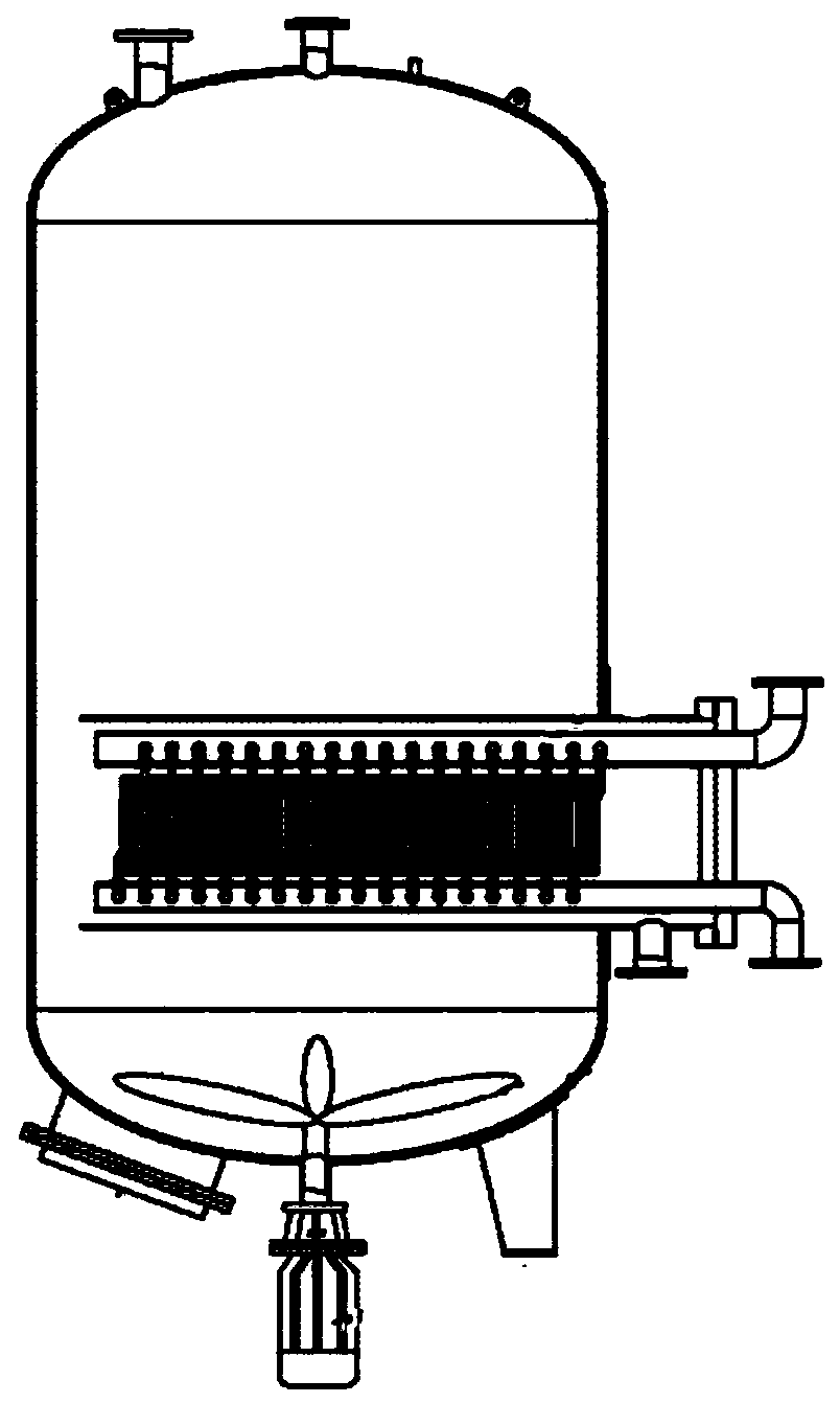 Displacement heat exchanger