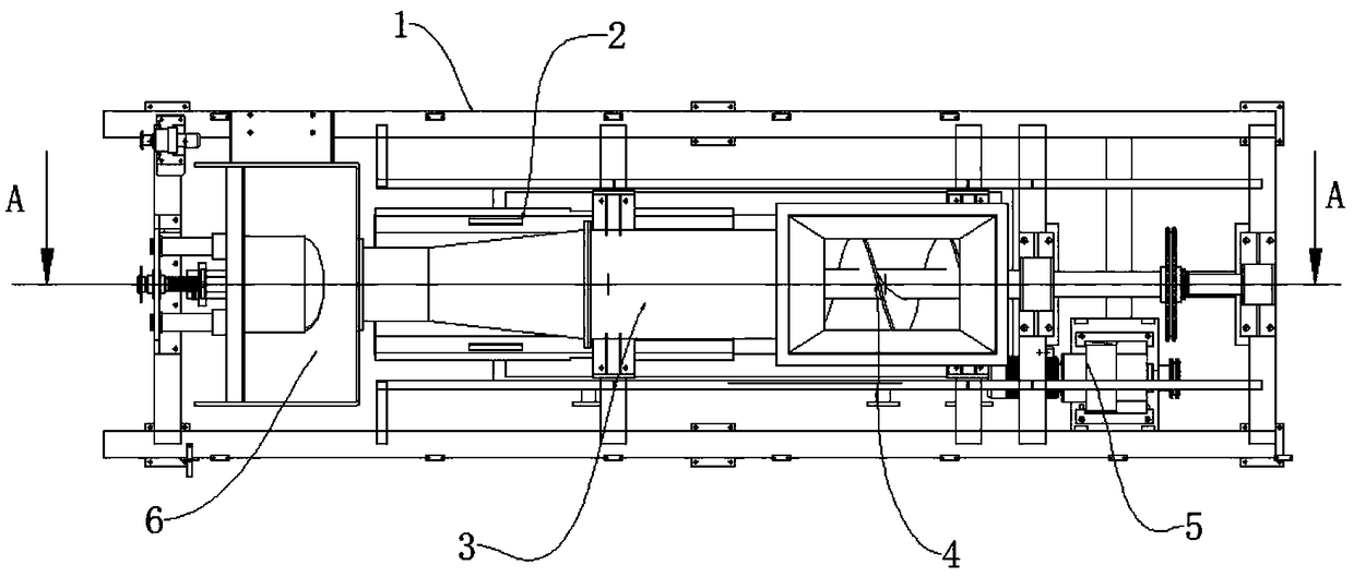 Screw compressor used for kitchen waste dewatering