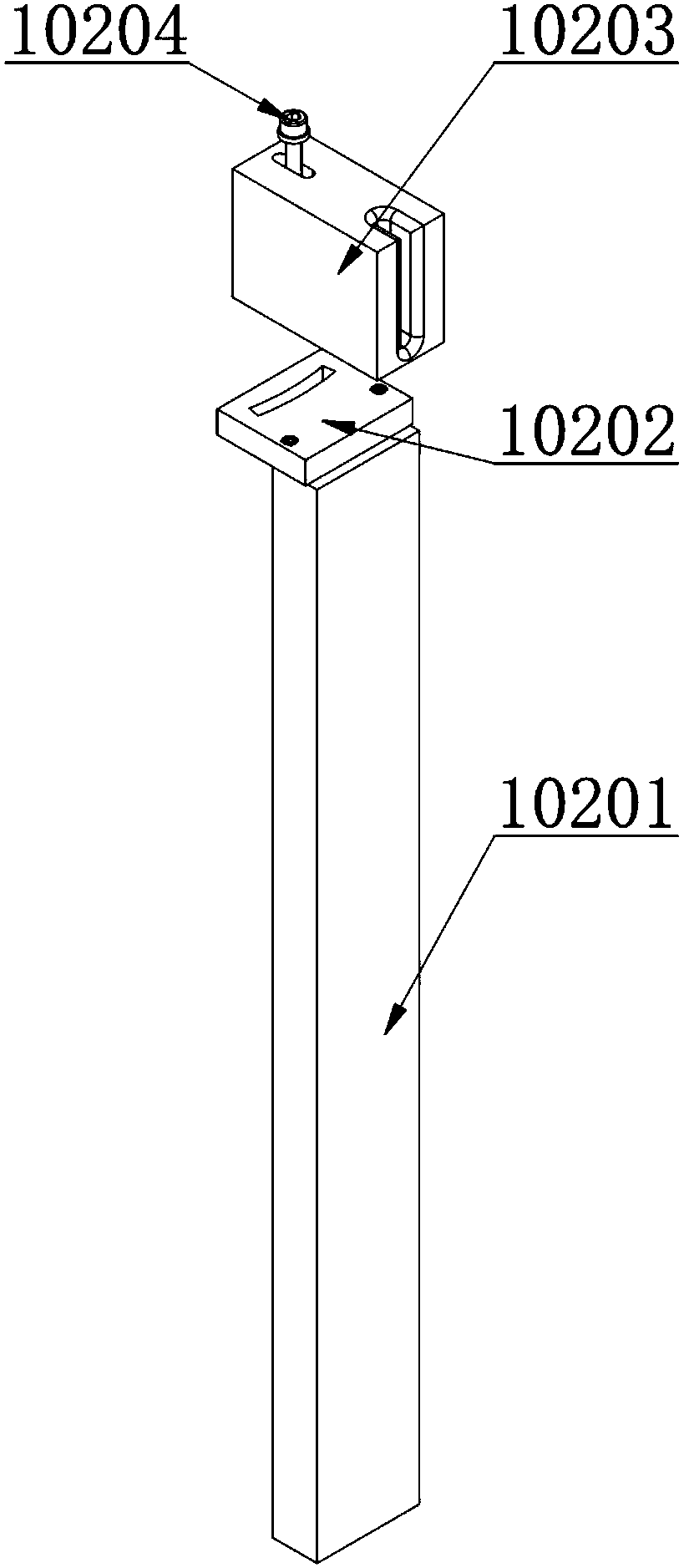 The synchronous position can be adjusted at will, and the image type four-wheel aligner calibration device