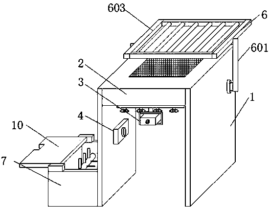 Public transport body temperature detection device based on Internet of Things