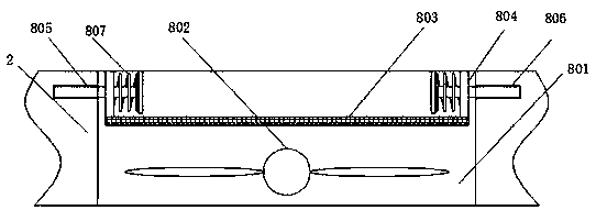 Public transport body temperature detection device based on Internet of Things