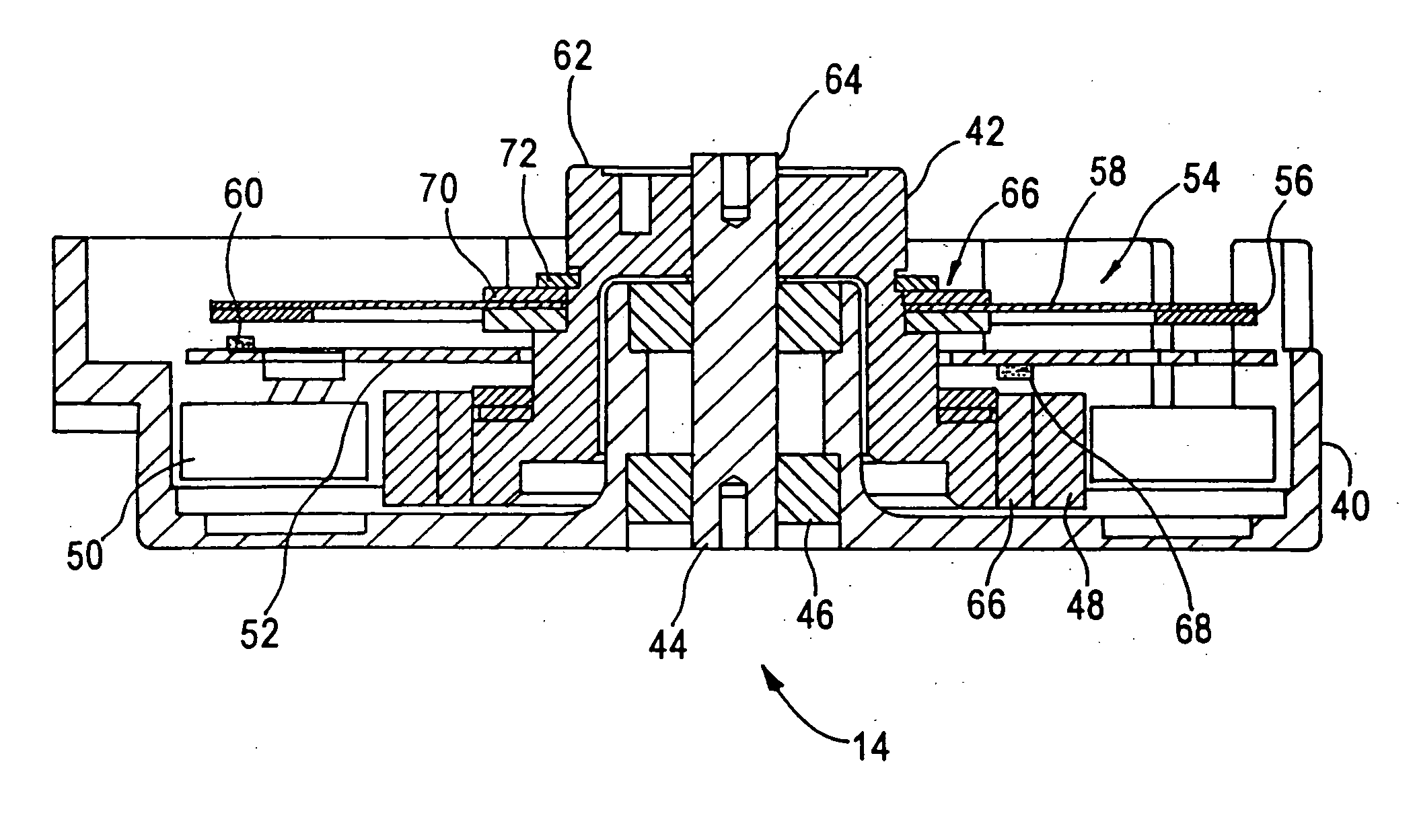 Motor/encoder assembly for tape drives