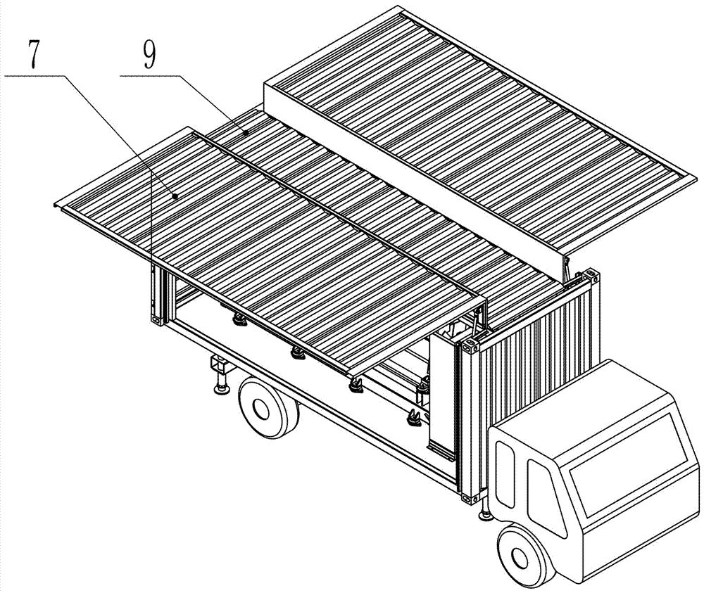 Mobile diesel power generator