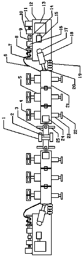 Wave energy and ocean current energy utilization device