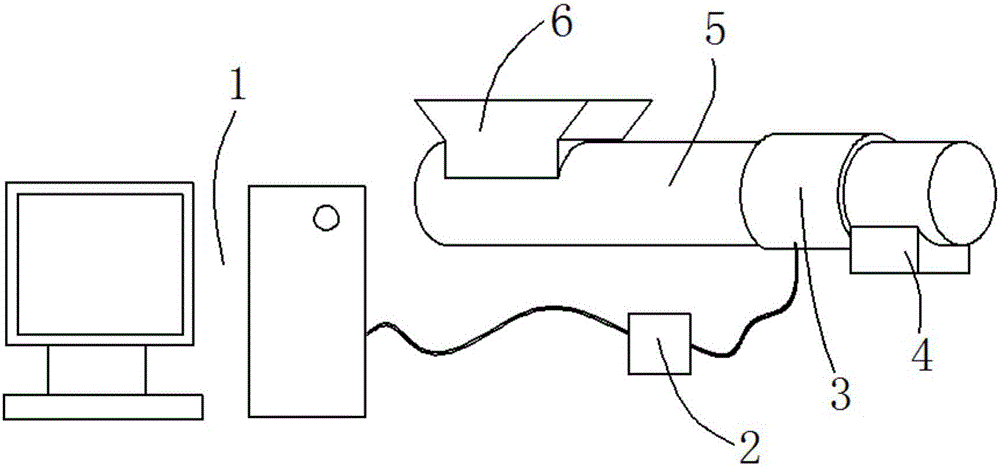 Apparatus for detecting concentration of powder in spiral conveying tube of bilayer electrode array