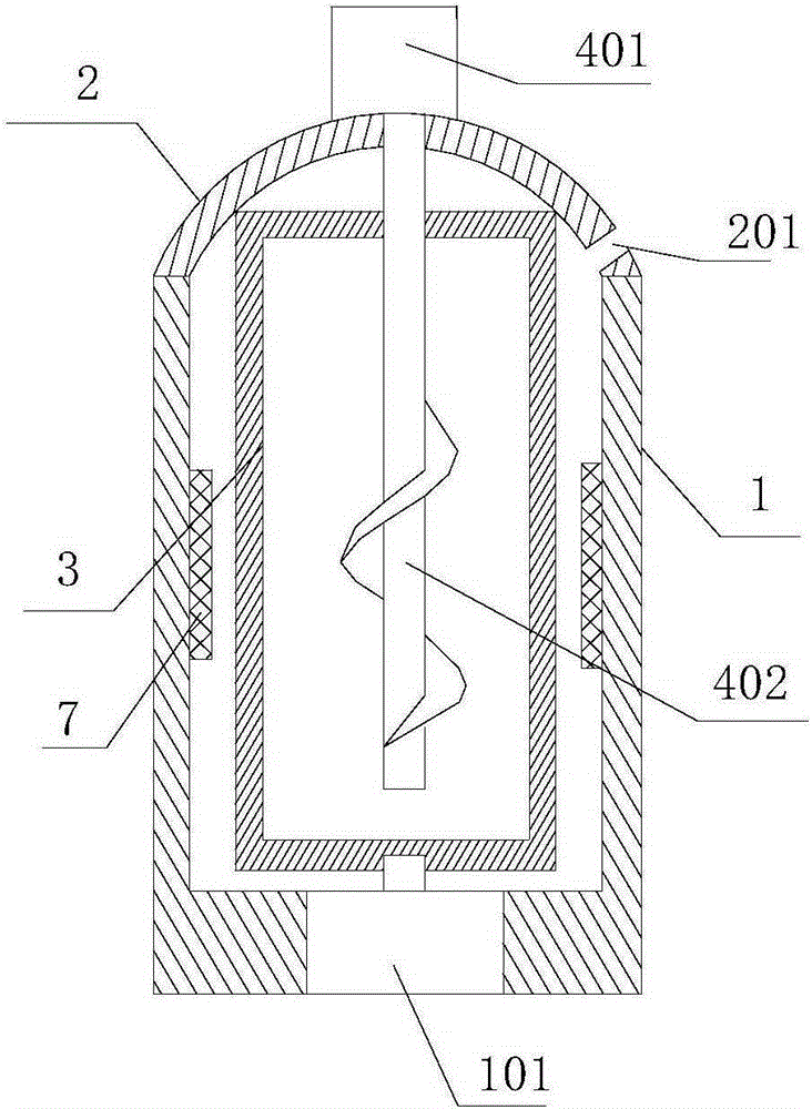 Double-rotation stirrer