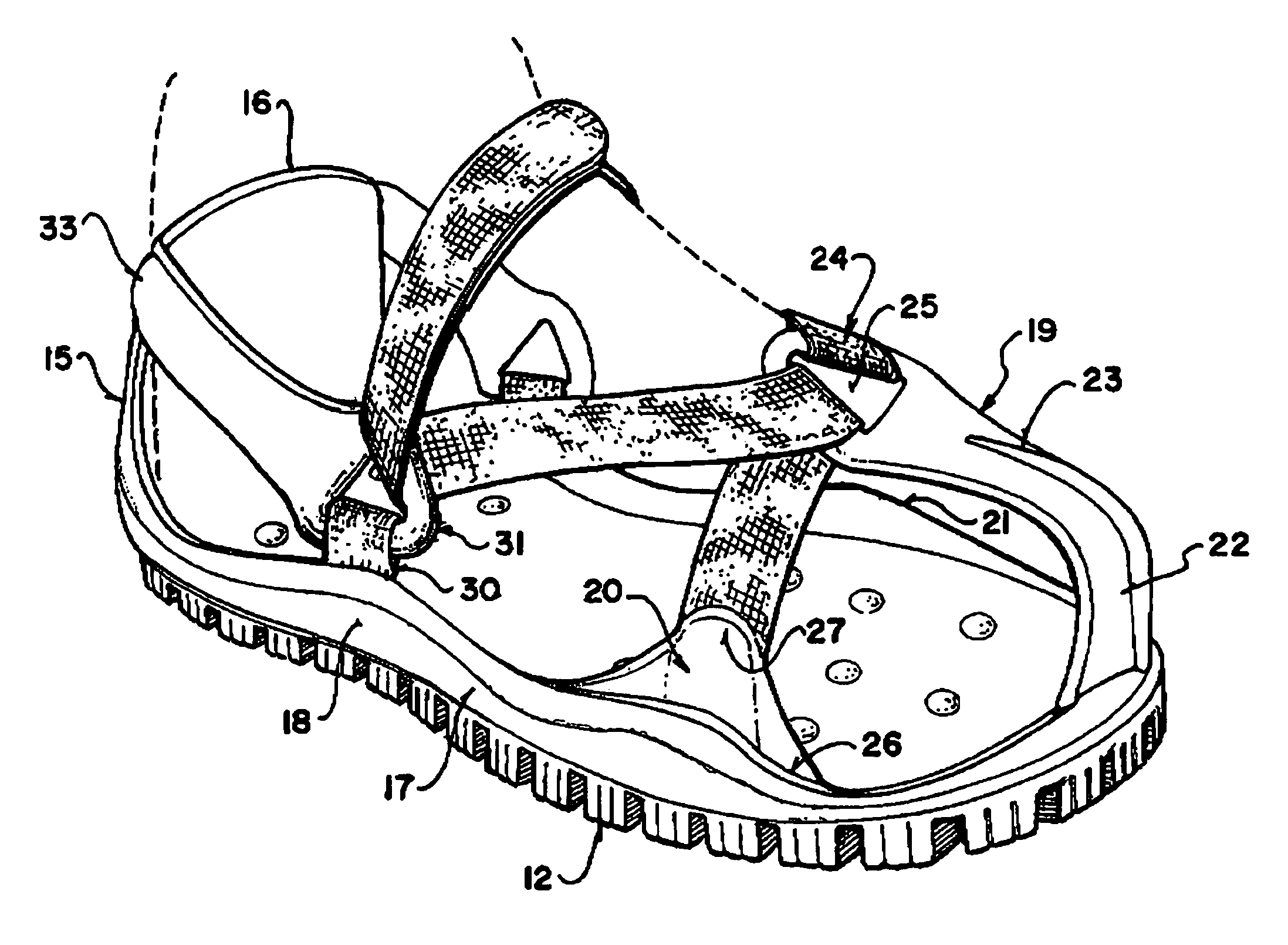 Resilient strap-on sole cover