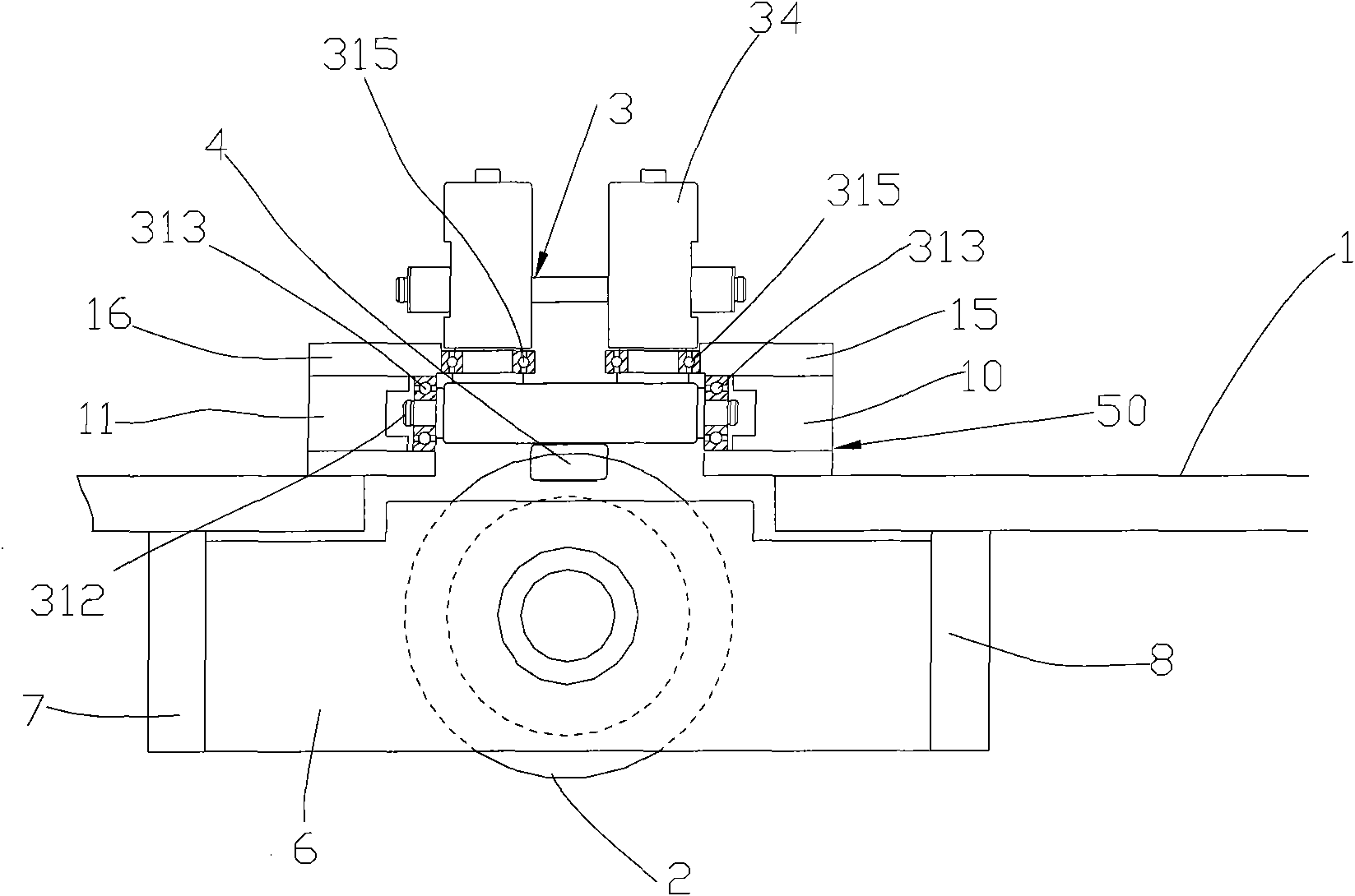 High-speed linear drive mechanism for hectograph