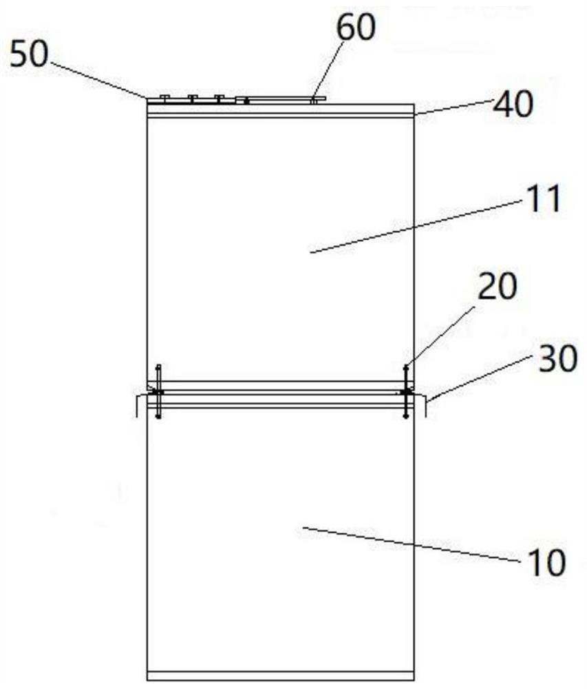 Rapid installation method of combined container house