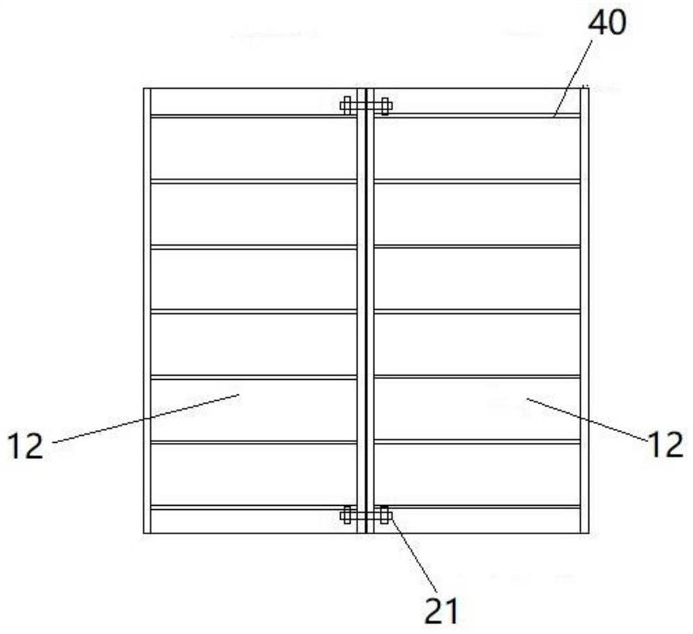 Rapid installation method of combined container house