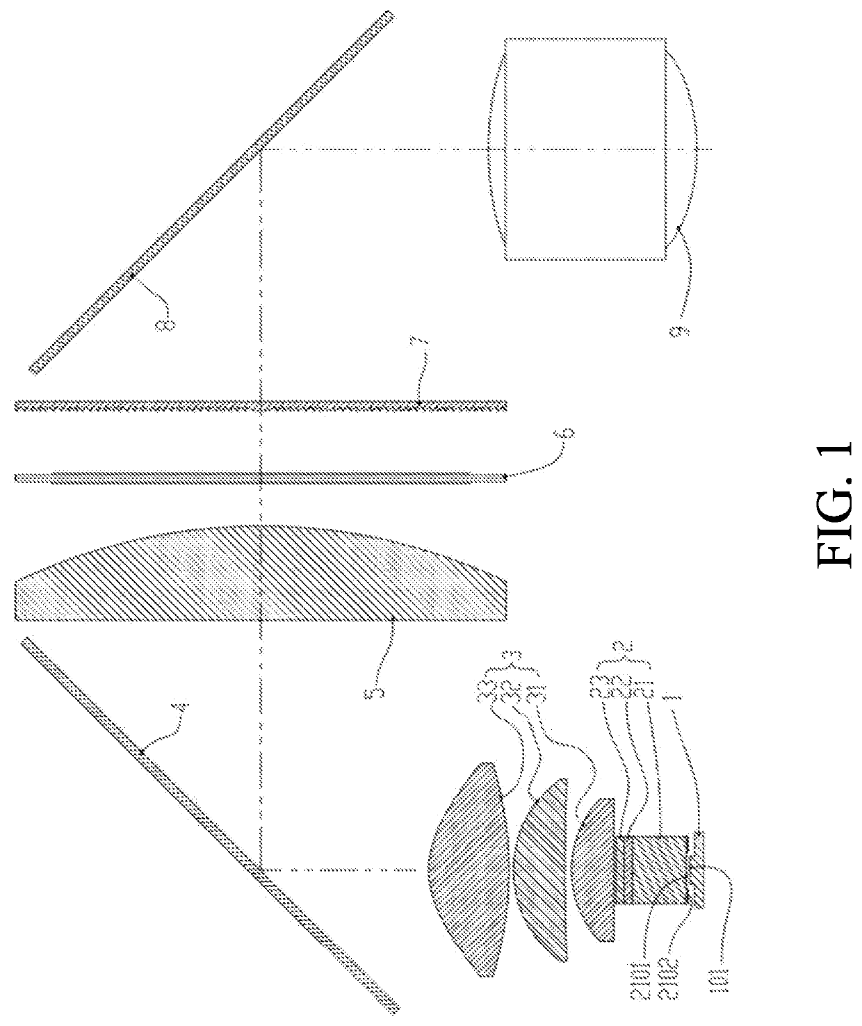 Projector optical system, projector optical engine, and projection method