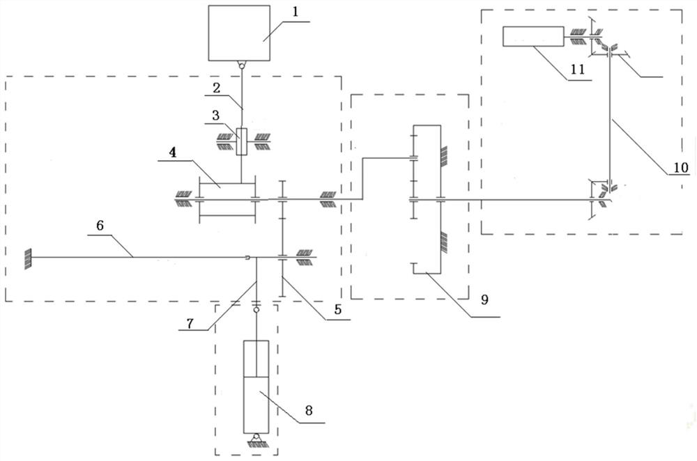 A retractable device for door-ladder integrated hatch