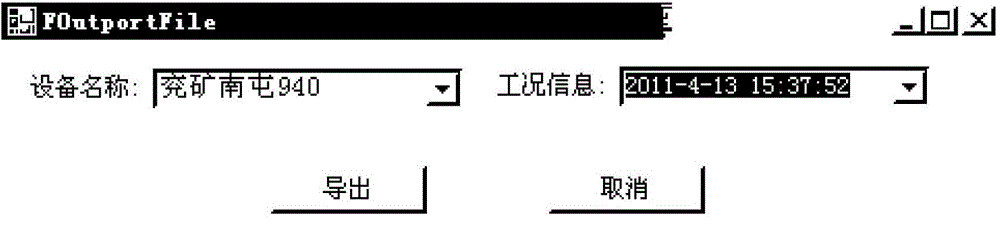 Coal cutter state monitoring method based on black box