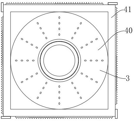 Dust removal adsorption type building block wall surface grinding device based on Bernoulli's law