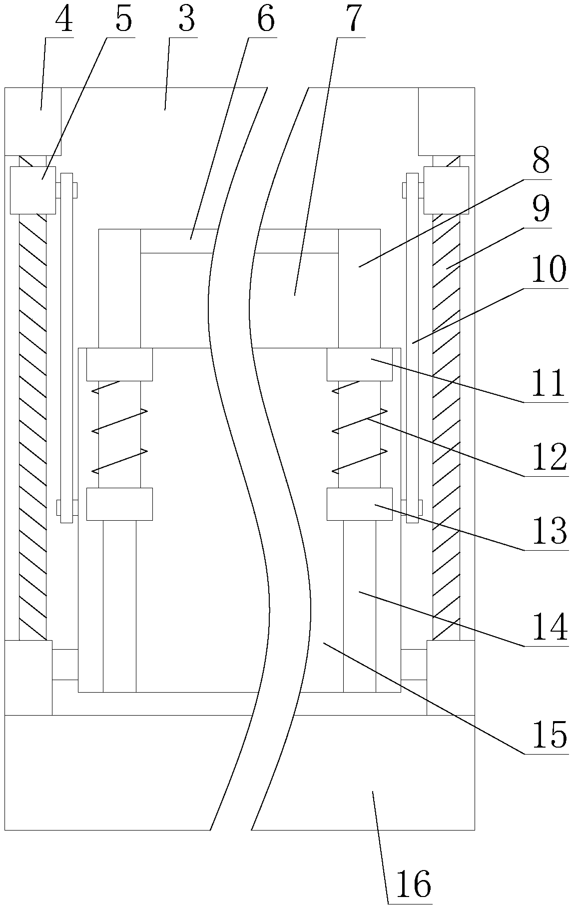 Electric hanging basket with high safety factor