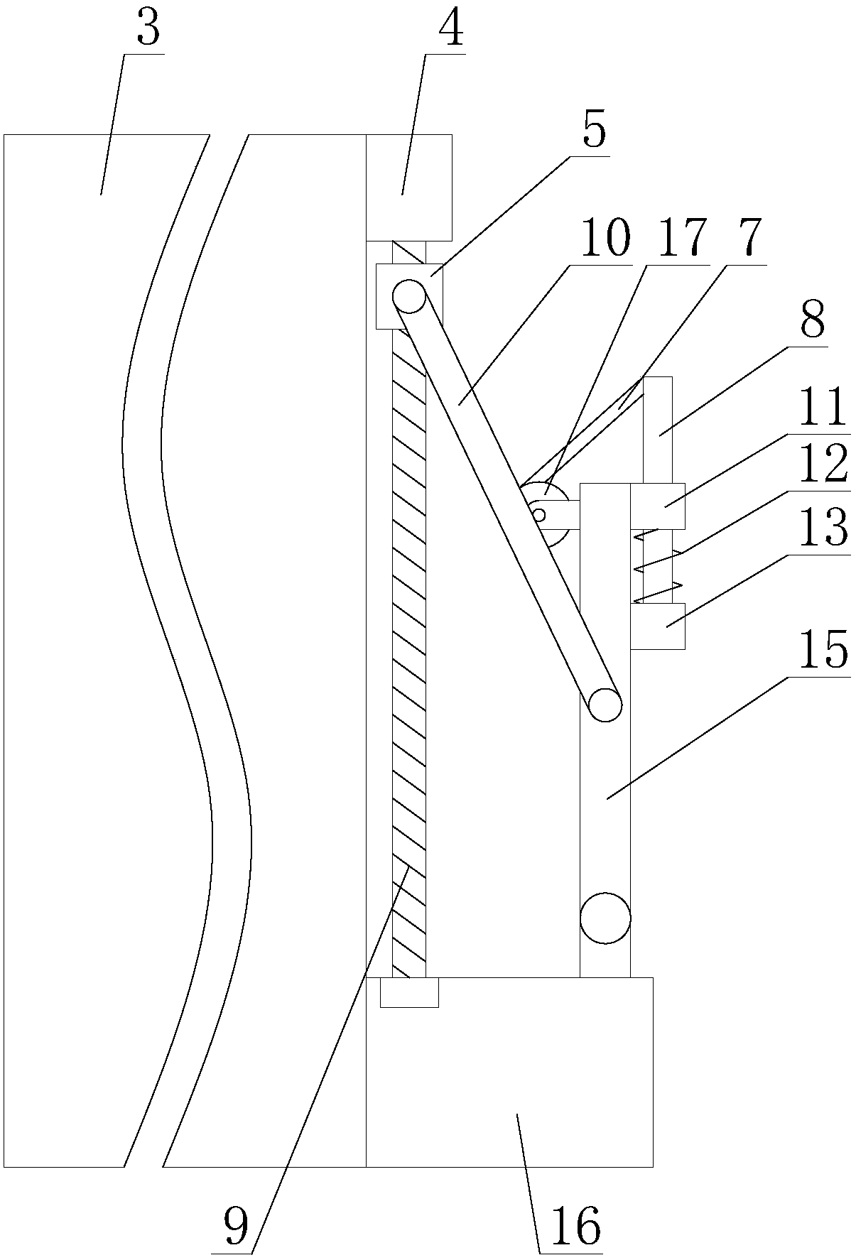 Electric hanging basket with high safety factor