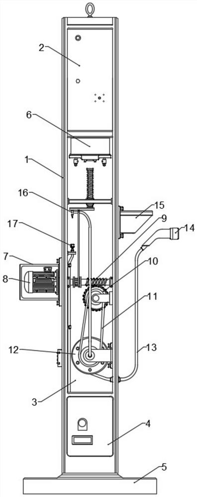 Self-protection type new energy automobile charging pile