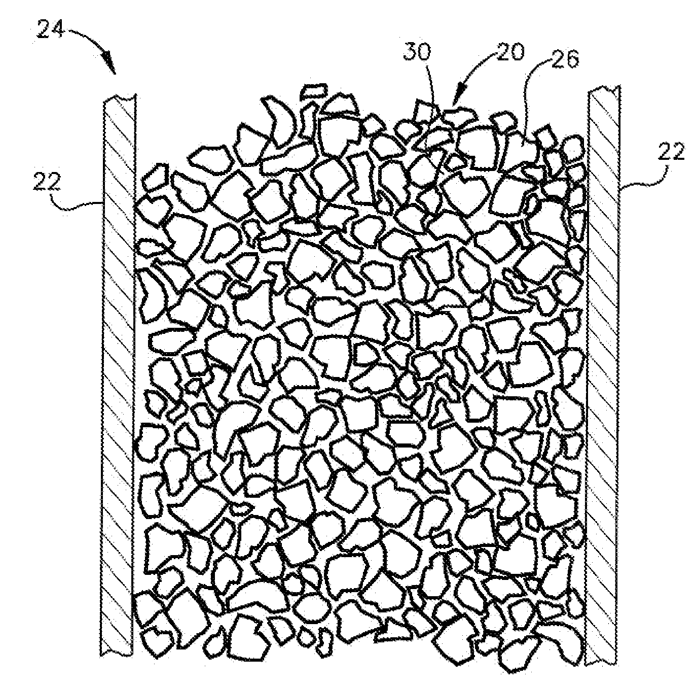 Lightweight pelletized materials