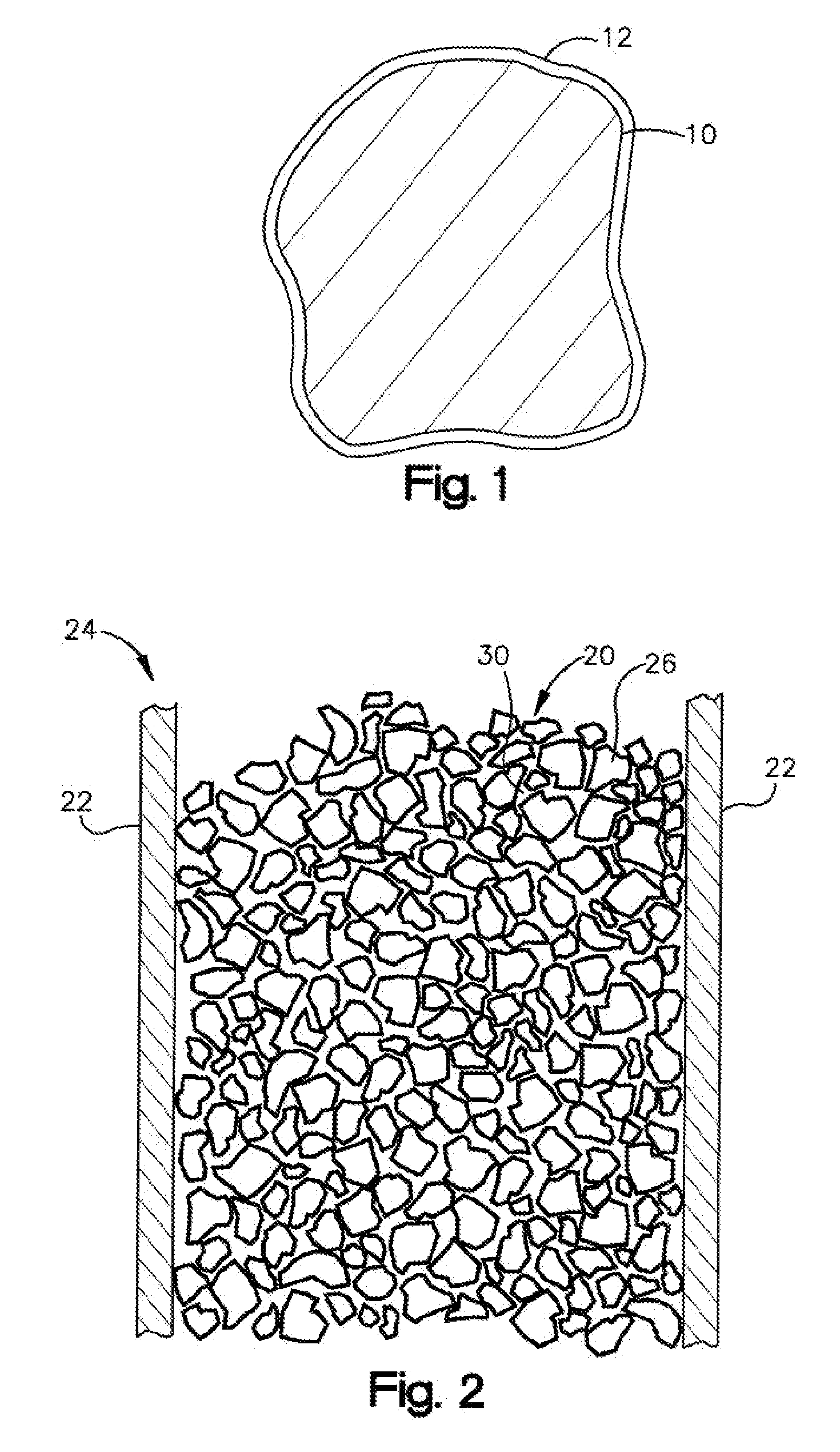 Lightweight pelletized materials