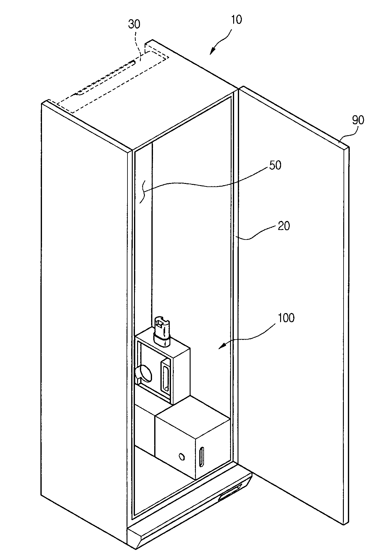 Garment refreshing apparatus