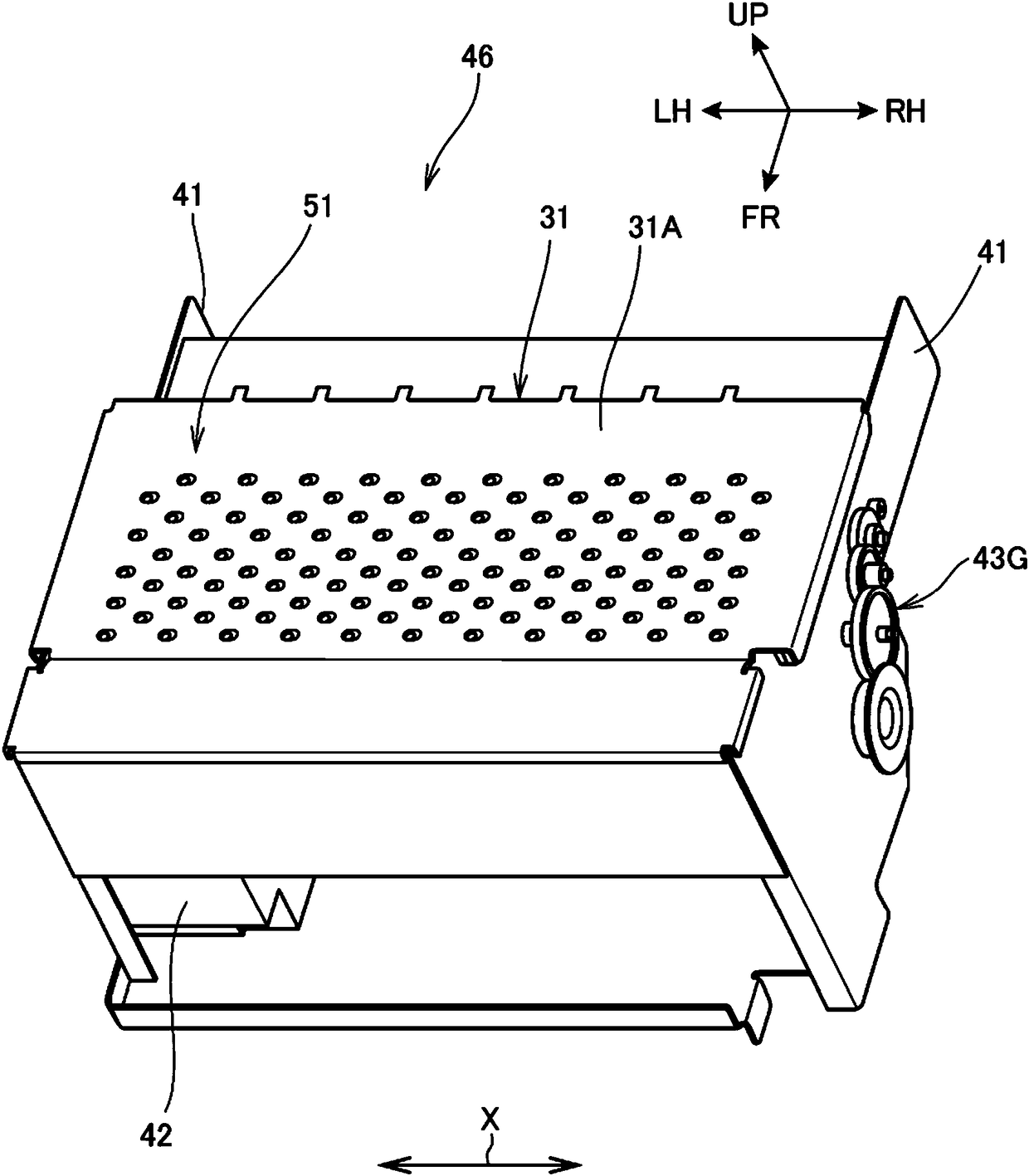 Printer and conveyance device