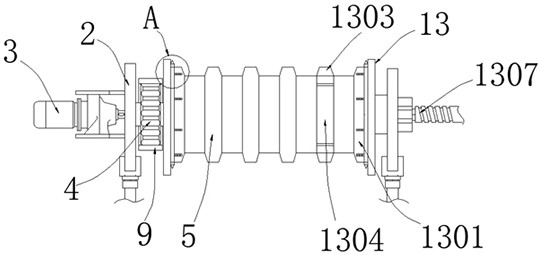 Reinforcing rib pressing machine for color steel tile and its application method