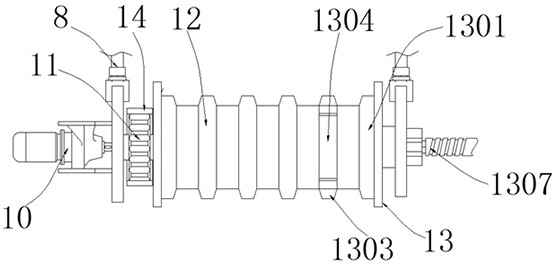 Reinforcing rib pressing machine for color steel tile and its application method