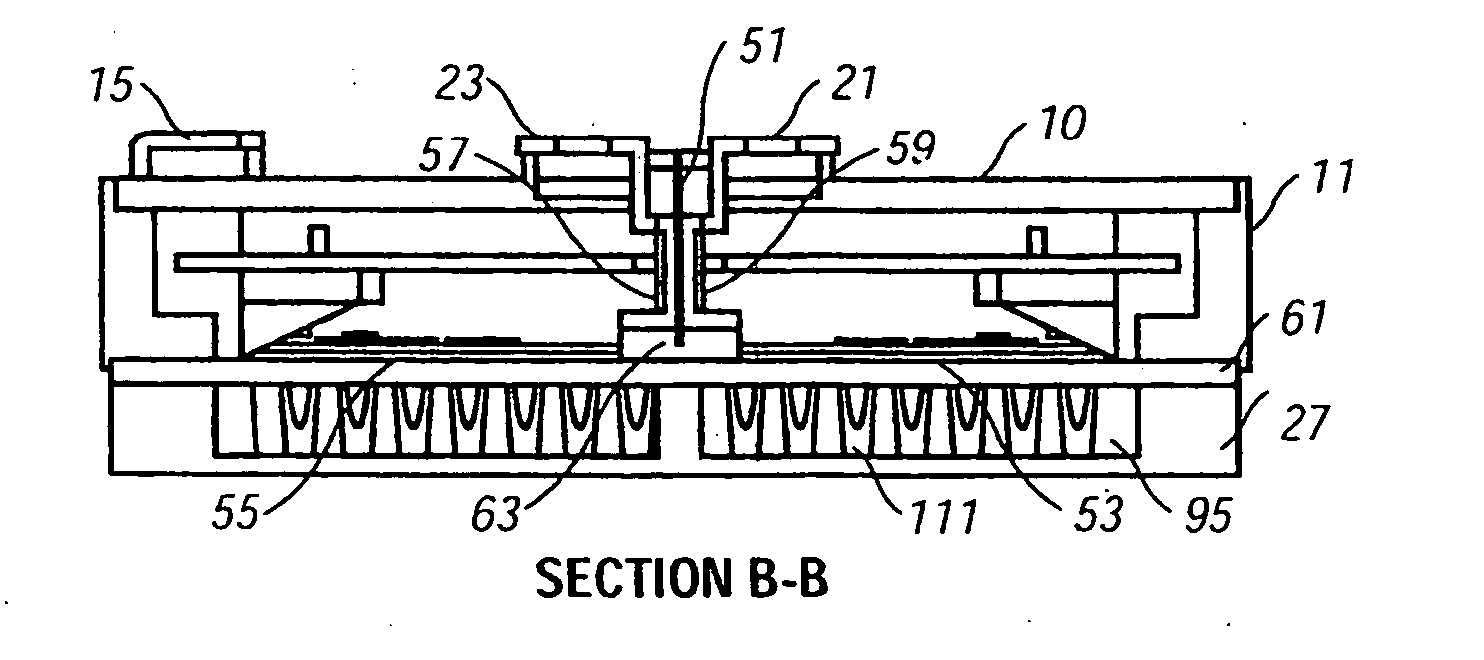 Leadframe-based module DC bus design to reduce module inductance