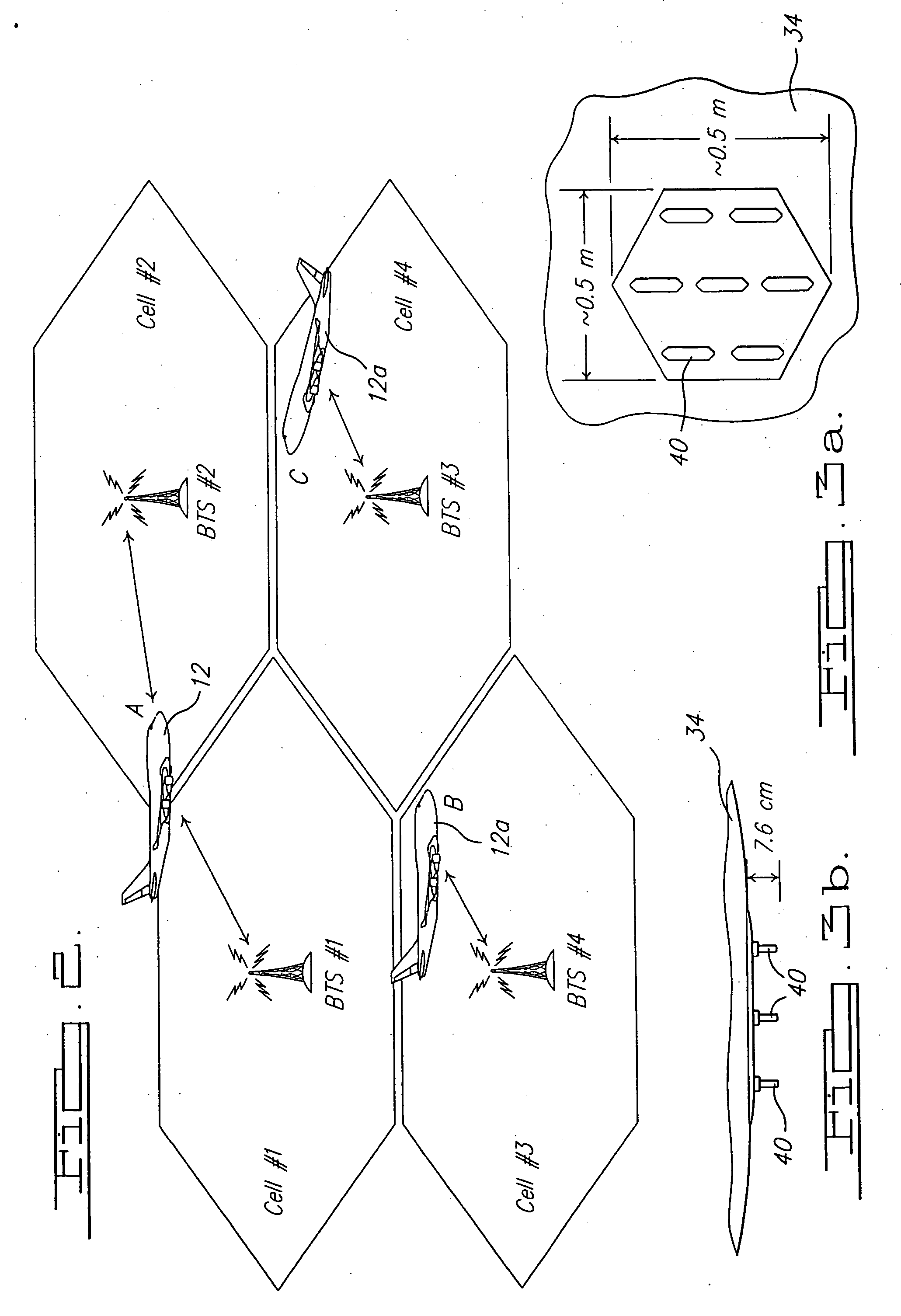 Soft handoff method and apparatus for mobile vehicles using directional antennas