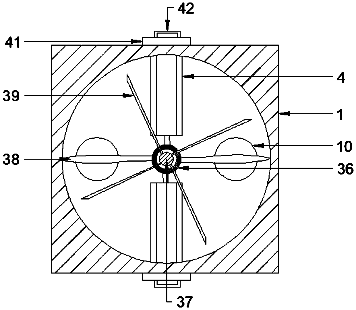 Household sewage treatment device