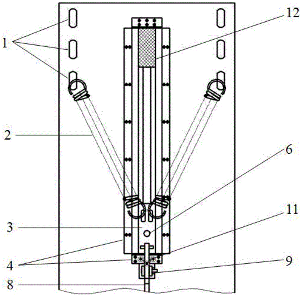 A gas ejection test apparatus