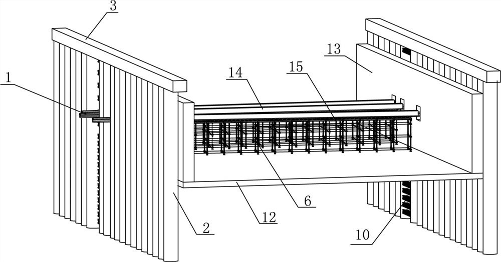 A method of relocation of power pipelines intruding into the structure of subway stations