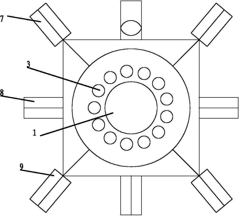 LED (light-emitting diode) illuminating lamp capable of adjusting color temperature