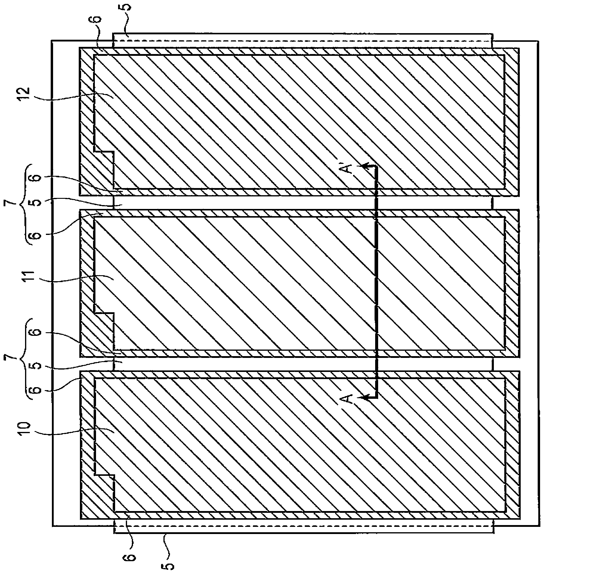 Liquid crystal display substrate and liquid crystal display device