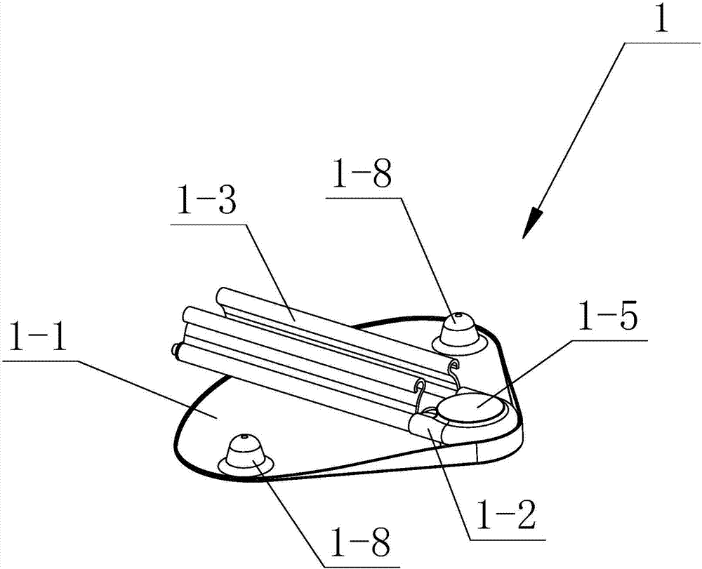 Self-fixed rotary bicycle riding balance simulator