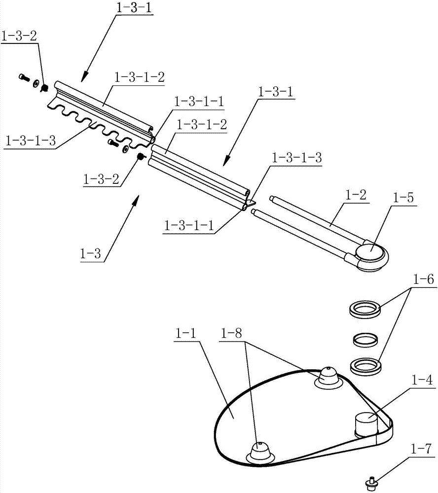 Self-fixed rotary bicycle riding balance simulator