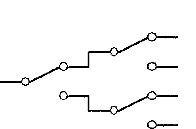 Cable test bus and switch matrix circuit