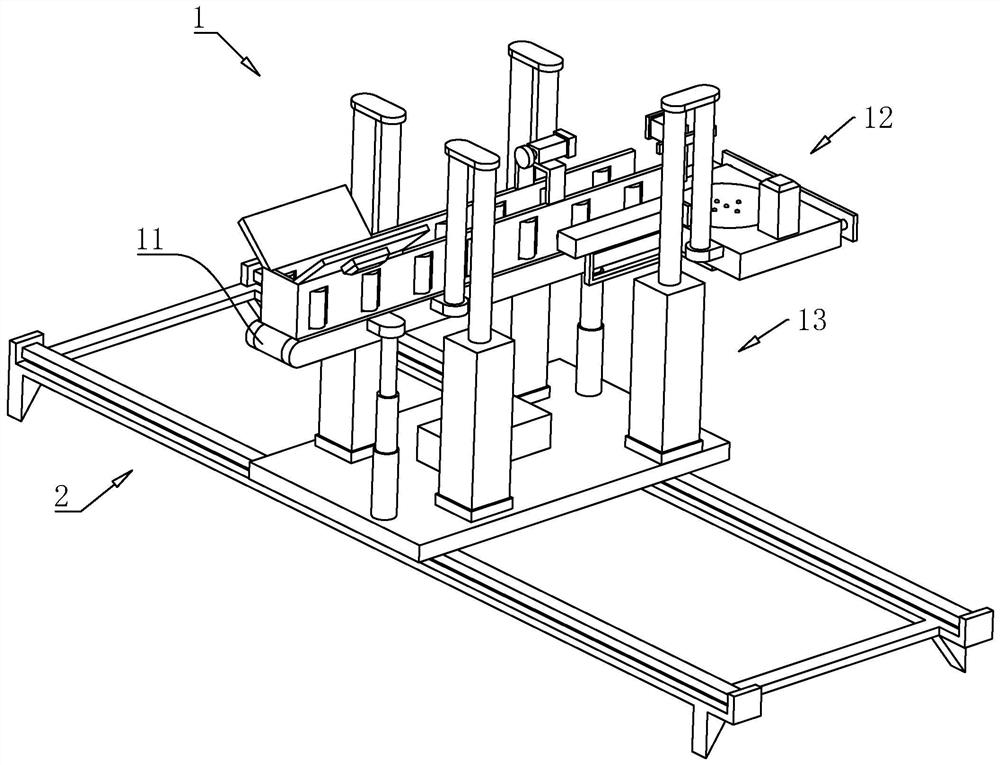 Membrane construction device and construction method