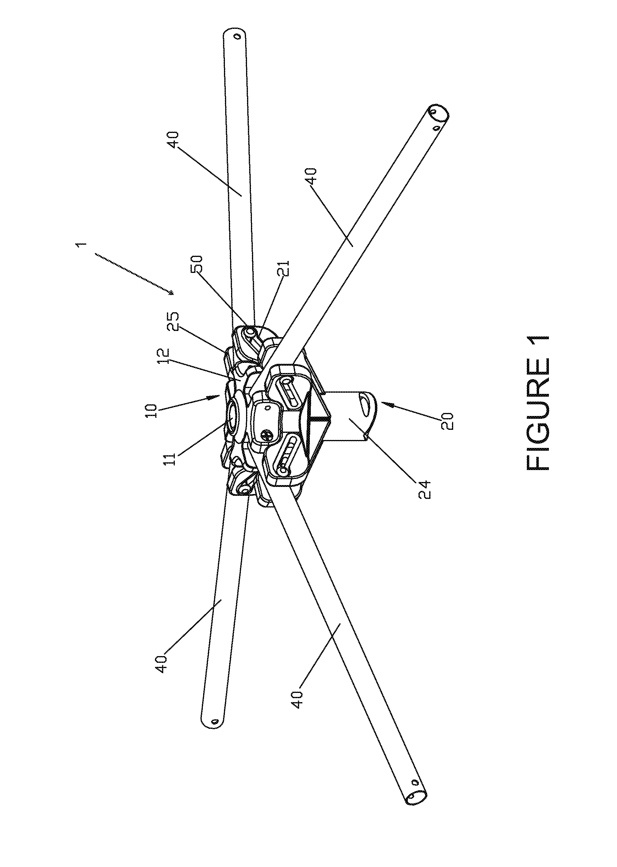 Tent Hub Assembly