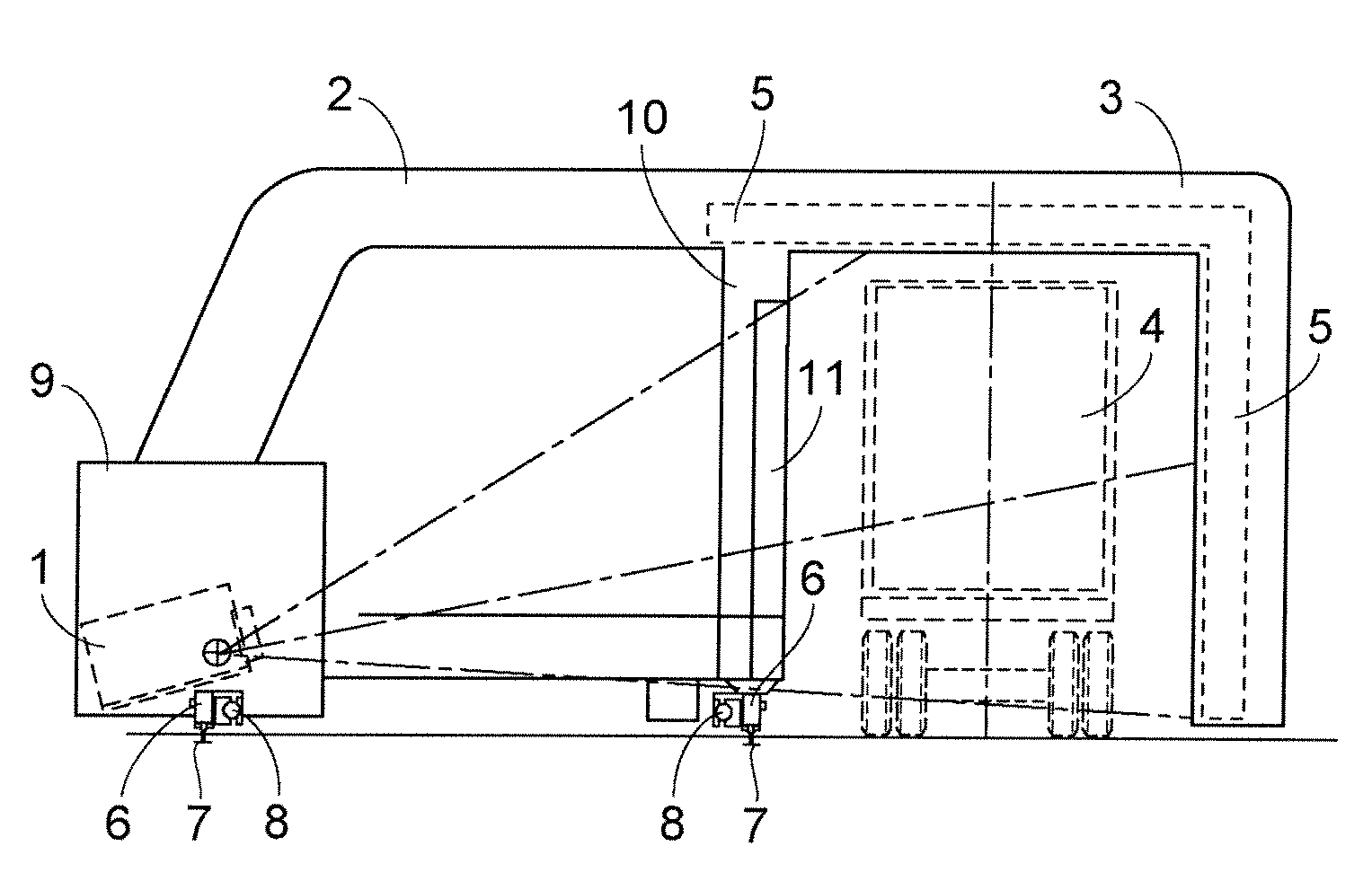 Mobile Cantilever Door-type Container Inspection System