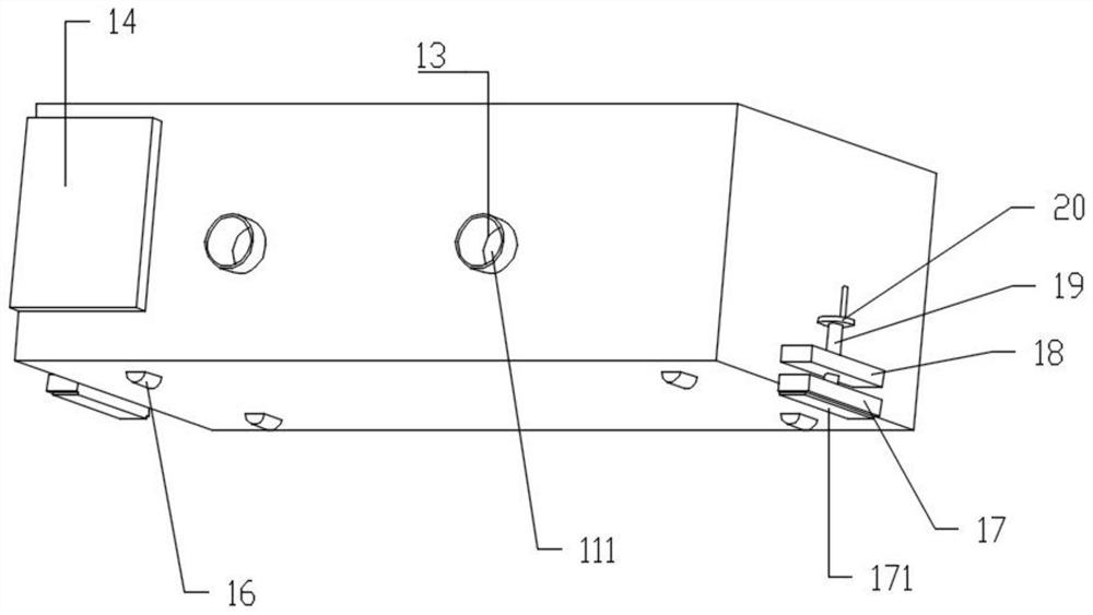 Water chilling unit damping mechanism for assembly type intelligent efficient energy station universal platform