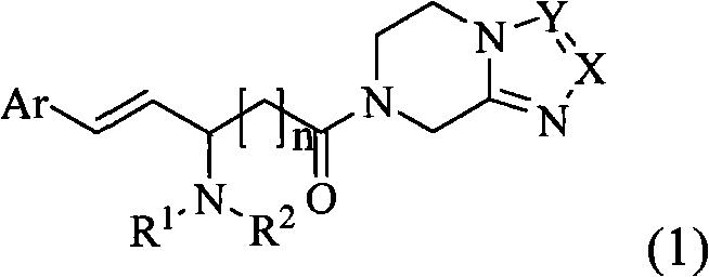 New dipeptidase-IV inhibitor compound