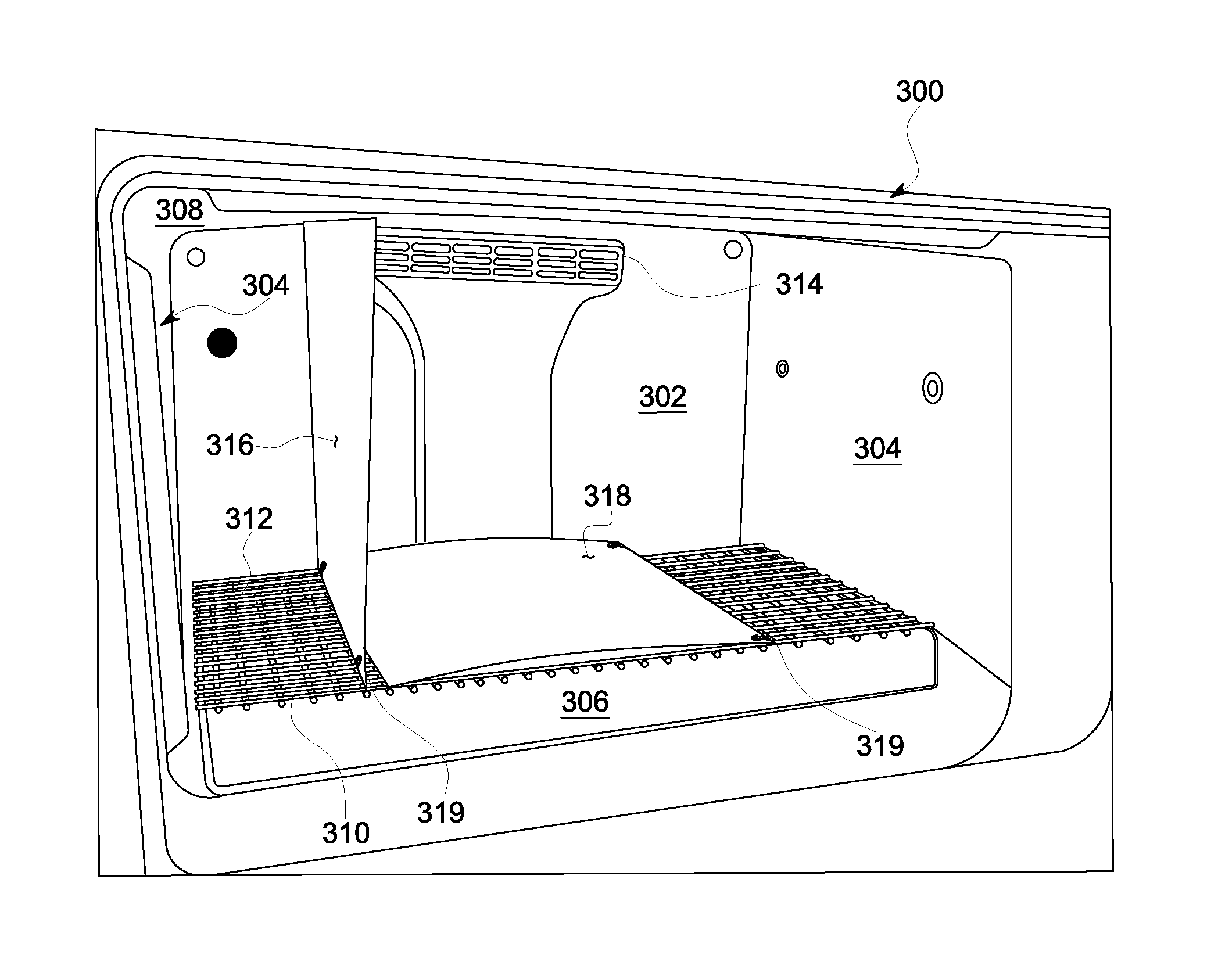 Refrigerator appliance with freezer compartment position-adjustable partitions